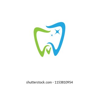 Dental logo Template vector illustration icon design