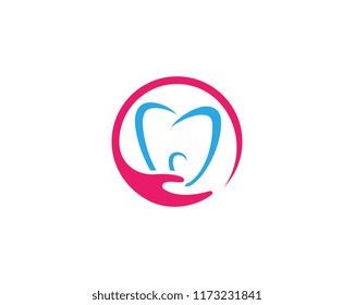 Dental logo Template vector illustration icon design