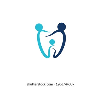 Dental logo Template vector illustration icon design