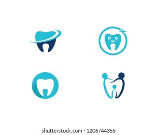 Dental logo Template vector illustration icon design