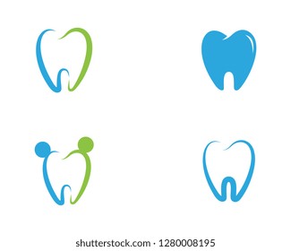 Dental logo Template vector illustration icon design