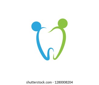 Dental logo Template vector illustration icon design