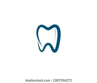 Dental logo template vector illustration