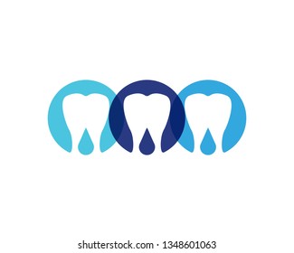 Dental logo Template vector illustration icon design