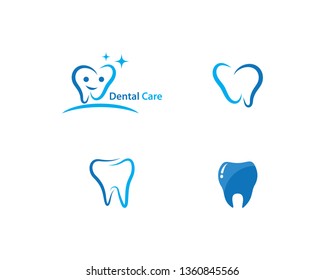 Dental logo Template vector illustration