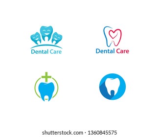 Dental logo Template vector illustration
