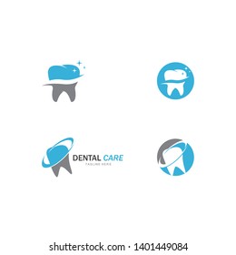 Dental logo Template vector illustration icon design
