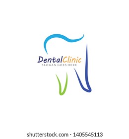 Dental logo Template vector illustration icon design - Vector