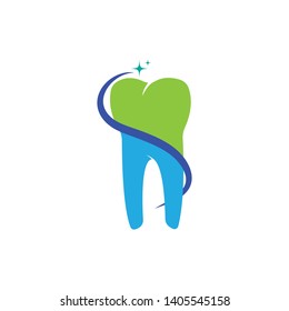 Dental logo Template vector illustration icon design - Vector