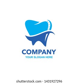 Dental logo template vector illustration