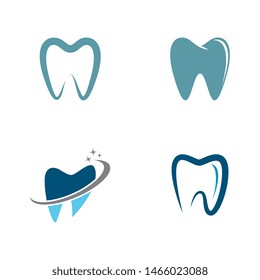 Dental logo template vector illustration