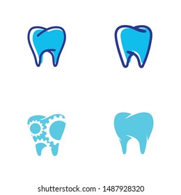 Dental logo Template vector illustration icon design
