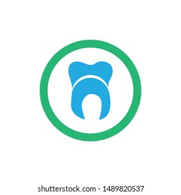  Dental logo Template vector illustration icon design