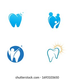 Logo dental Diseño de ilustraciones vectoriales de plantillas