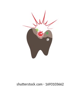 Logo dental Diseño de ilustraciones vectoriales de plantillas