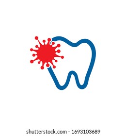 Dental logo Template vector illustration icon design
