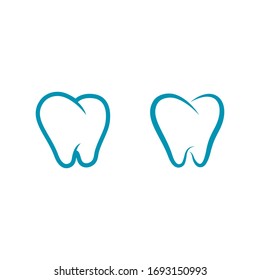 Dental logo Template vector illustration icon design