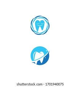Logo dental Diseño de ilustraciones vectoriales de plantillas