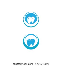 Dental logo Template vector illustration icon design