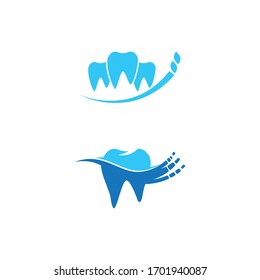 Dental logo Template vector illustration icon design