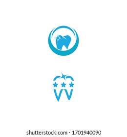 Dental logo Template vector illustration icon design