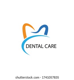 Dental logo Template vector illustration