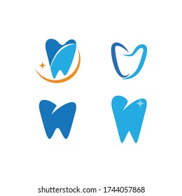 Dental logo Template vector illustration