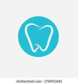 Logo dental Diseño de iconos de ilustraciones vectoriales de plantillas