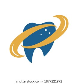 Dental logo Template vector illustration design. Dental Clinic Logo Teeth abstract design vector template.