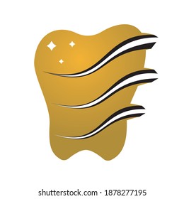 Dental logo Template vector illustration design. Dental Clinic Logo Teeth abstract design vector template.