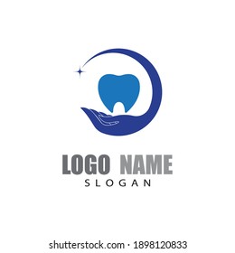 Dental logo Template vector illustration icon design