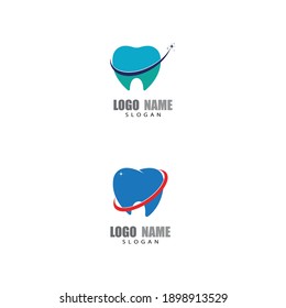 Logo dental Diseño de iconos de ilustraciones vectoriales de plantillas