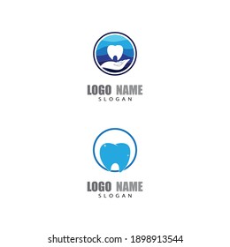 Dental logo Template vector illustration icon design