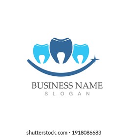 Dental logo Template vector illustration icon design