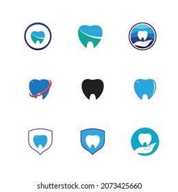 Dental logo Template vector illustration icon design