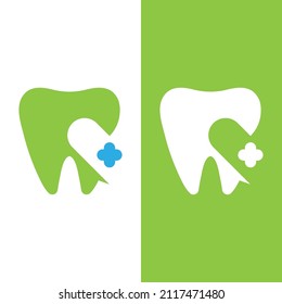 Logo dental Diseño de iconos de ilustraciones vectoriales de plantillas