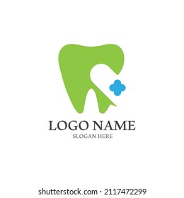 Logo dental Diseño de iconos de ilustraciones vectoriales de plantillas