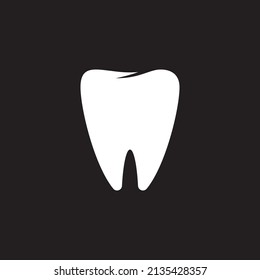 Dental logo template vector illustration flat design