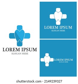 Dental logo Template vector illustration icon design