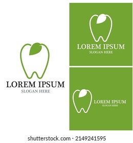 Logo dental Diseño de iconos de ilustraciones vectoriales de plantillas