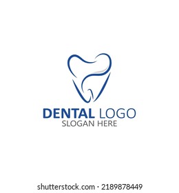 Logo dental Diseño de iconos de ilustraciones vectoriales de plantillas