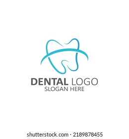 Logo dental Diseño de iconos de ilustraciones vectoriales de plantillas