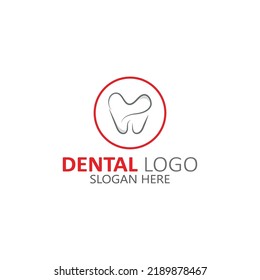 Logo dental Diseño de iconos de ilustraciones vectoriales de plantillas