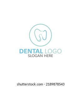 Logo dental Diseño de iconos de ilustraciones vectoriales de plantillas