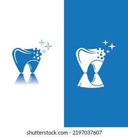 Plantilla de logotipo dental Icono de ilustración vectorial