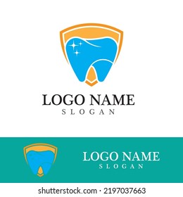 Dental logo template vector illustration icon design