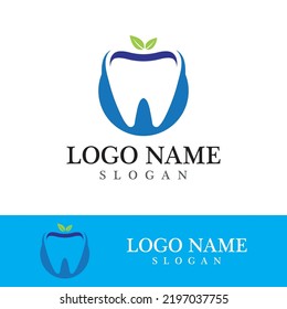 Dental logo template vector illustration icon design