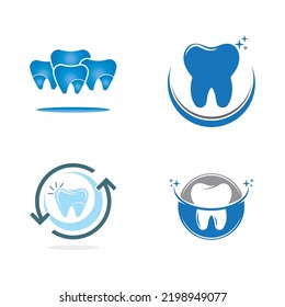 Dental logo template vector illustration icon design