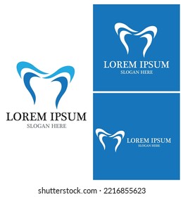 Dental logo Template vector illustration icon design