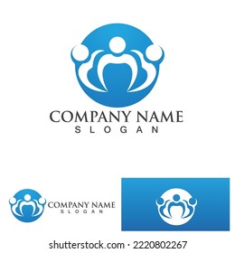 Logo dental Diseño de iconos de ilustraciones vectoriales de plantillas